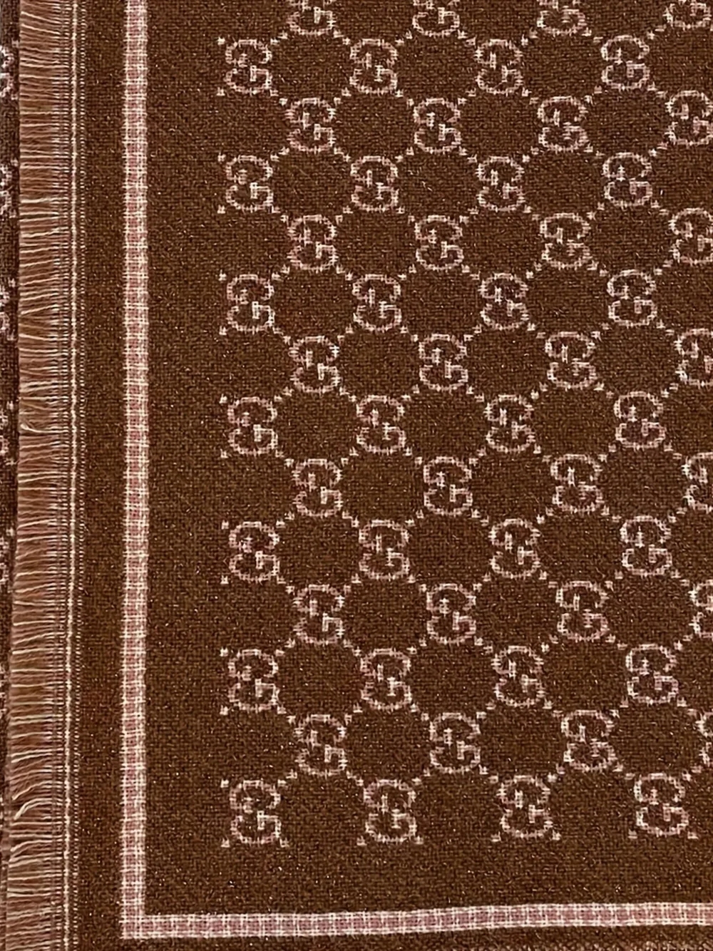 Gucci GG pattern scarf